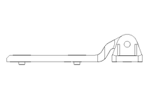 Scharnier 135x130x27,5 180 Grad