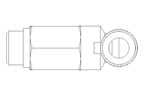 Push-in L connection QSLL-G1/4-8-K-SA