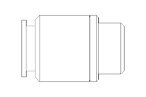 Push-in connector QS-G1/4-8-I-K-SA