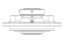 Cuscinetto flangiato 100x340x145