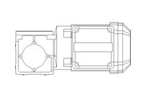 Winkelgetriebemotor 0,37kW 210 1/min