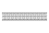 Rail L=252 B=11,5