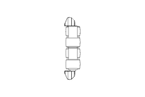 Calha/guia L=252 B=11,5