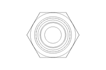 Raccordo intermedio L 15/15 St ISO8434