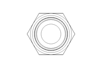 Reducing coupling L 35/28 St ISO8434