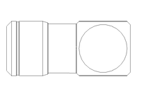 L PLUG-IN CONNECTION G1/4 D=12 (SS)