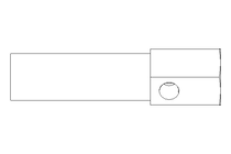 Befestigungsachse Modul 6