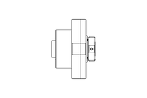 Flange bearing FK 15/52x42