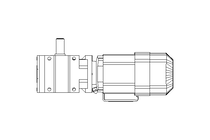 Worm gear motor 0.37kW 25 1/min