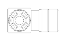 L-Steckverschraubung G1/8 D=8 (Niro)