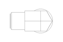 Угловое резьбовое соединение L 6 G1/8"