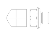 Угловое резьбовое соединение L 6 G1/8"