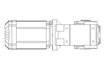 Motorreductor 0,55kW 24 1/min