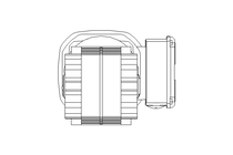 Right-angle geared motor 0.37kW 26 1/min