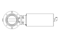 Scheibenventil B DN065 OVO NC F