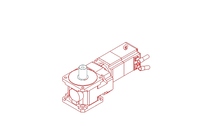 Kegelradgetriebemotor 25,5 Nm