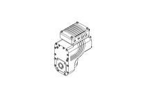 Flat gear servo motor 89 Nm