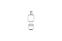 Aseptic seat valve SA DN080 10 NC E