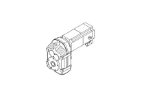 Flachgetriebemotor 9,4 Nm