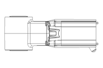 Motor-redutor de dentes conicos 12Nm