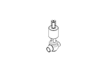 Aseptic seat valve SA DN065 130 NC H