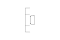 Flange bearing x58.7x28.6