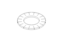 Rondella dentellata A 8,4 A2 DIN6798