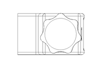 Rail bracket D=50