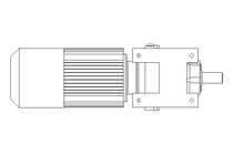 Motor redutor com engren. 0,55kW 47