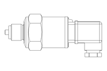 Capt. de pression PMC131   0-1 bar  R ½"