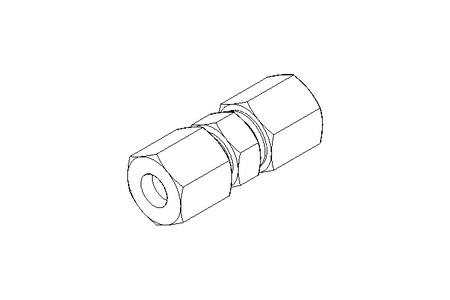 Raccordo a vite per tubo LL 6/6 St-Zn