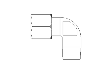 Rohrverschraubung LL 8 R1/8" St-Zn