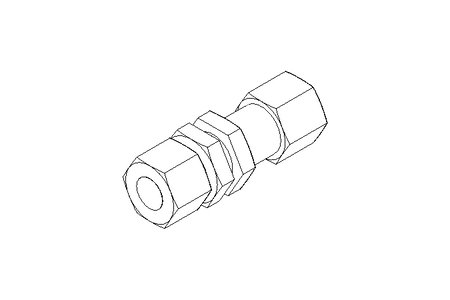 Schottverschraubung L 12/12 Niro DIN2353