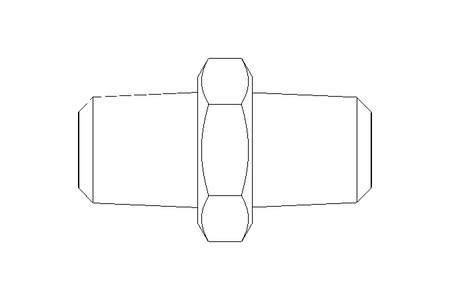 DOUBLE NIPPLE      1/4  NPT ST