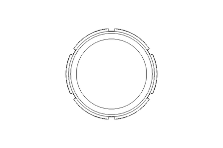 开槽螺母 F DN125 1.4301 DIN11851