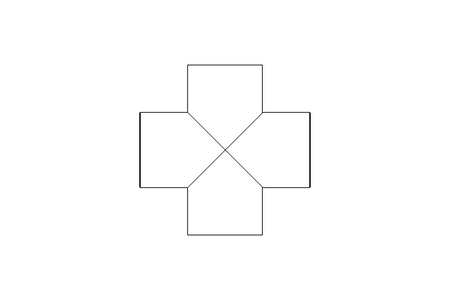 CROSS CONNECTOR  SSSS 4571DN65