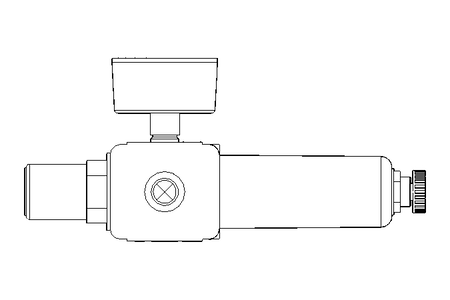 Druckregelventil G1/4 0-4 bar