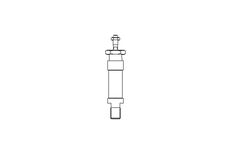 Doppelt wirkender Zylinder D20 Hub15