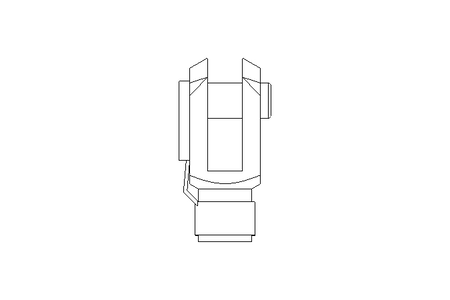 Gabelkopf M10x1,25