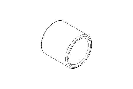 Plain bearing bush 8x10x10 1.4301