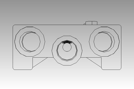 Anschlussblock G1/4