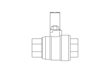 Ball valve 1" PN63 1.4408