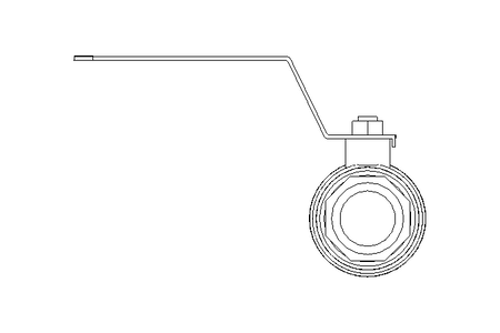 Valvola a sfera 1" PN63 1.4408