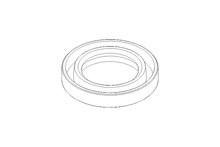 Retén A 25x42x7 NBR DIN3760