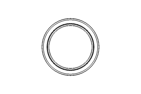 轴密封件环 AS 60x80x8 NBR DIN3760