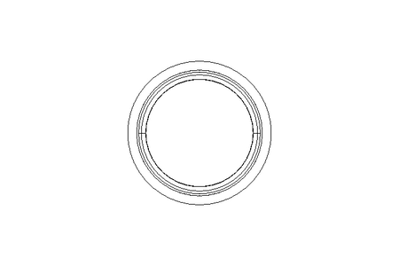 Sealing ring for needle roller bearing G