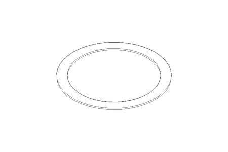 Flange seal 110x135x2 NBR