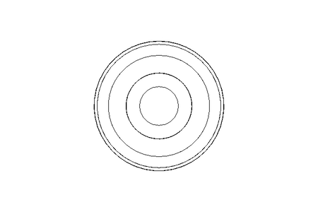 Anel de vedação Glyd PT 5,1x10x2,2 PTFE