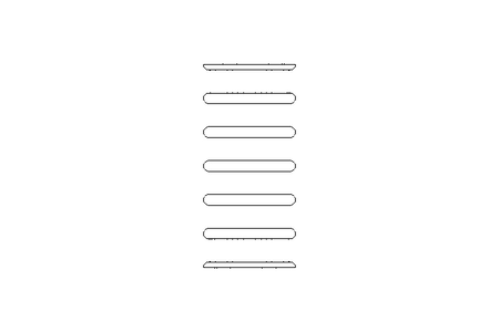 Druckfeder D1=4,5 D2=3,5 L=10 8,87N