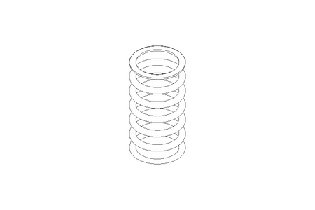 Druckfeder D1=4,5 D2=3,5 L=10 8,87N